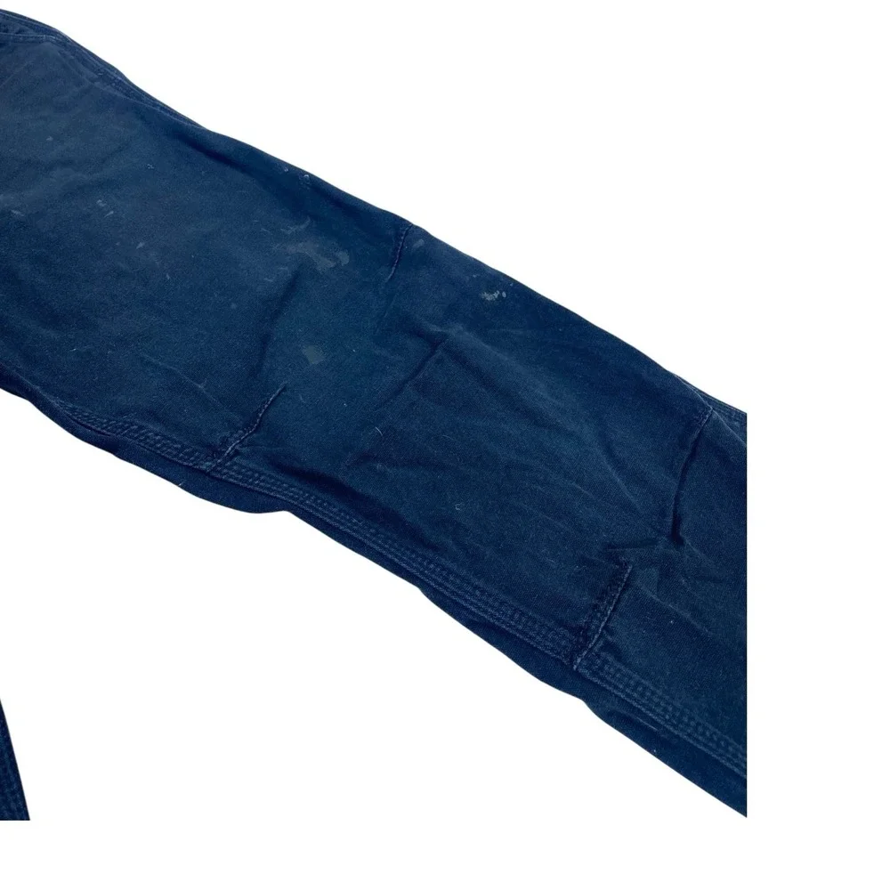 Carhartt Jeans Relaxed Fit Men's 33x34 Black RN# 14806 Carpenter Work Straight - Picture 10 of 12